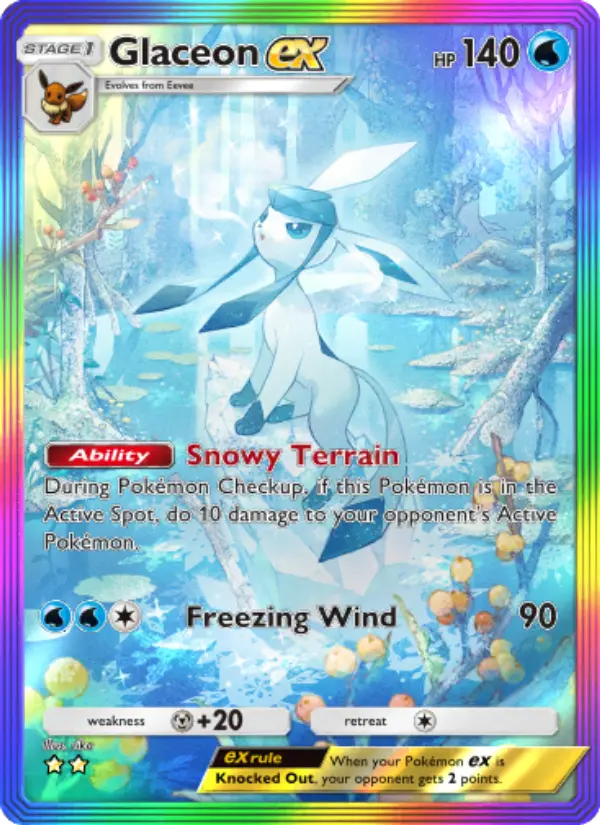 Glaceon ex from A2a