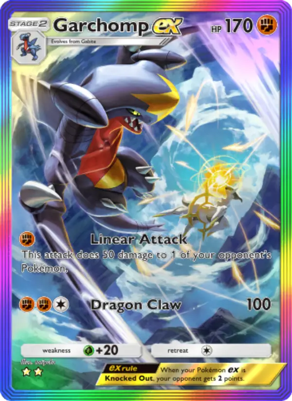 Garchomp ex from A2a