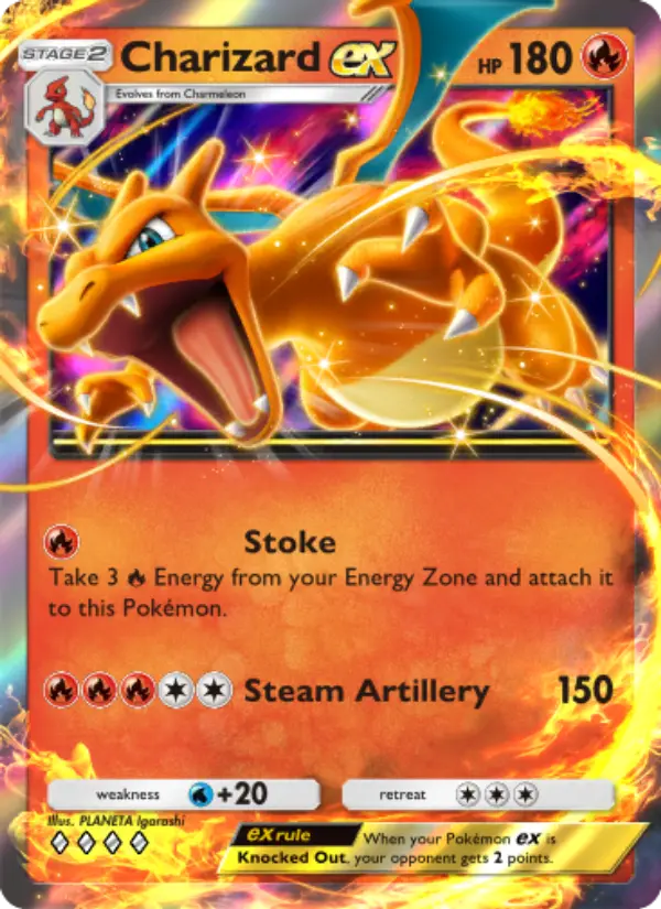 Charizard ex from A2b