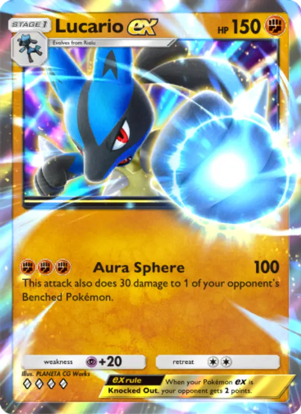 Lucario ex from A2b