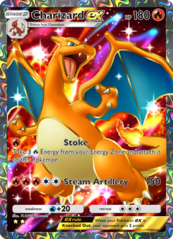 Charizard ex from A2b