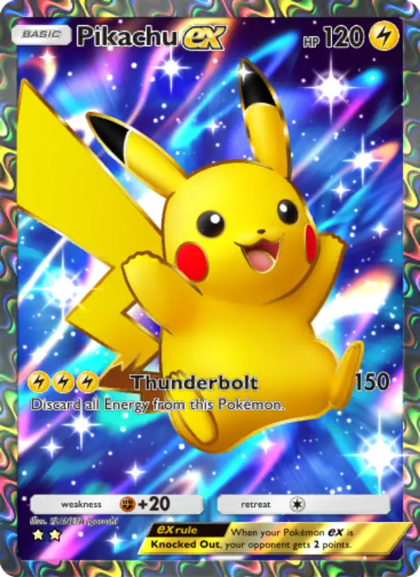 Pikachu ex from A2b