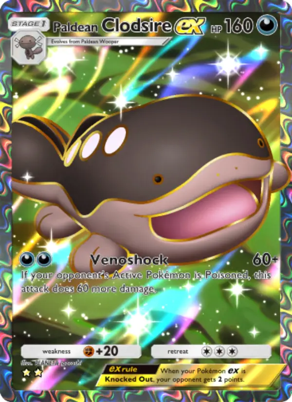 Paldean Clodsire ex from A2b