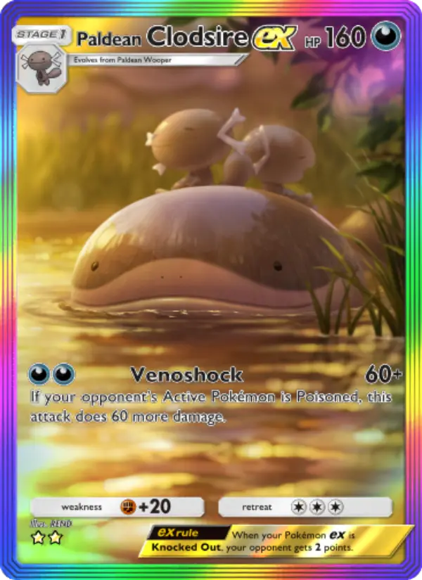 Paldean Clodsire ex from A2b
