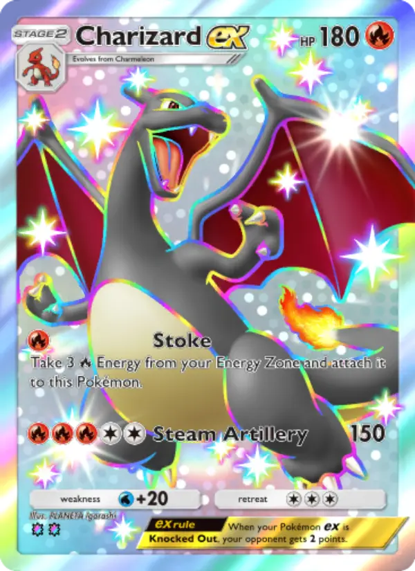 Charizard ex from A2b