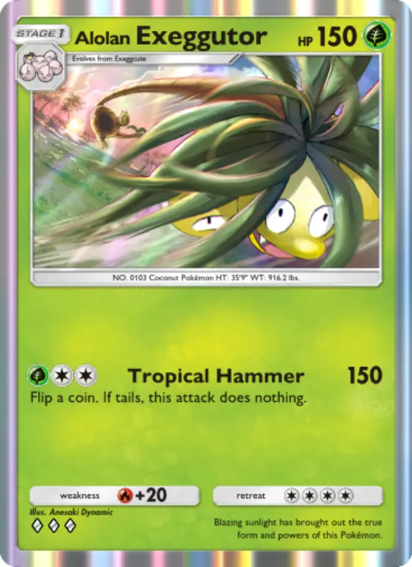 Alolan Exeggutor from A3