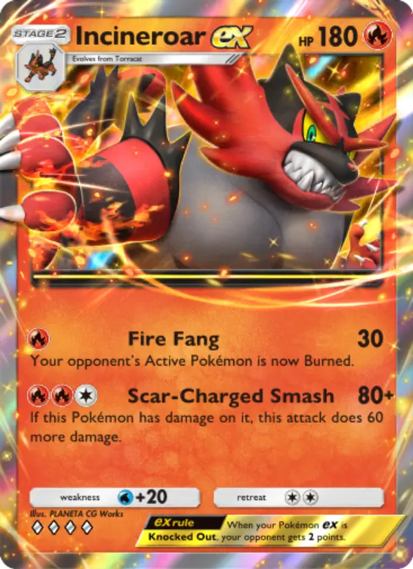 Incineroar ex from A3