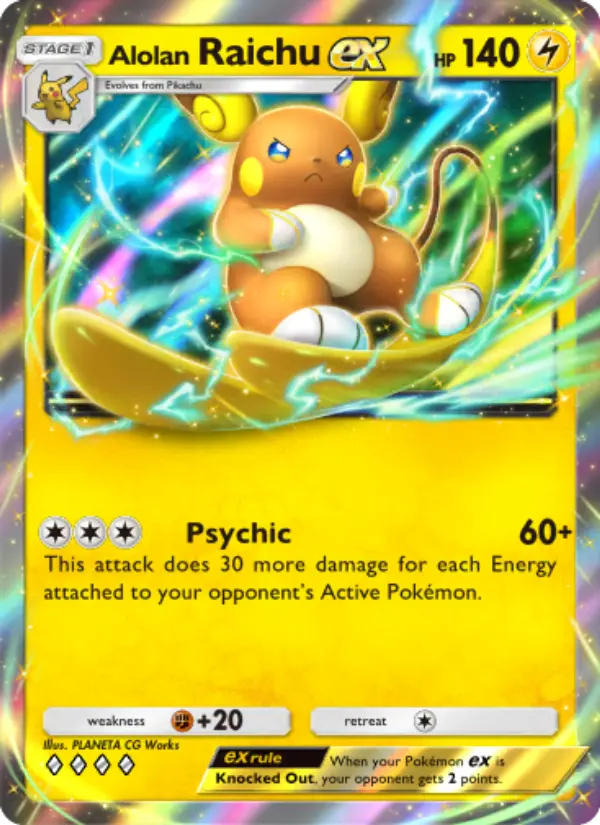 Alolan Raichu ex from A3