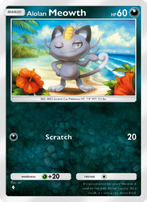 Alolan Meowth from A3