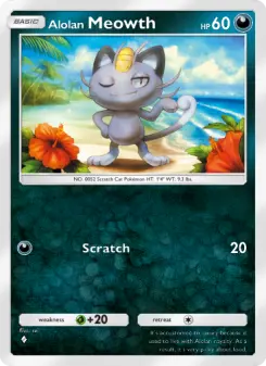 Alolan Meowth #108