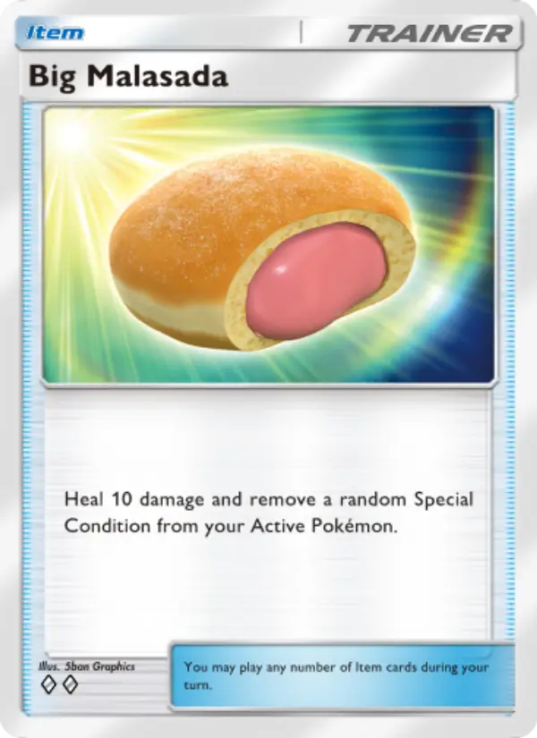 Big Malasada Pokemon card from Celestial Guardians