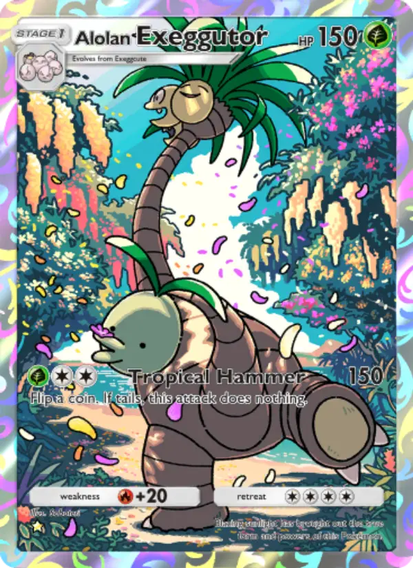 Alolan Exeggutor from A3