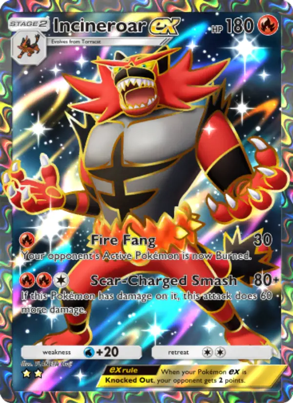 Incineroar ex from A3