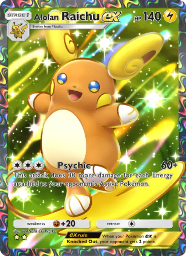 Alolan Raichu ex from A3