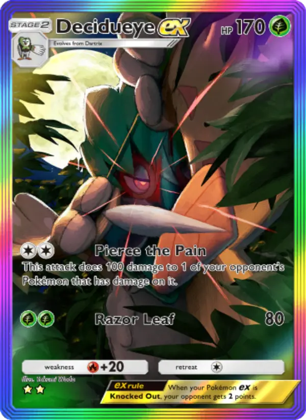 Decidueye ex from A3