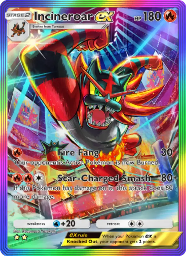 Incineroar ex from A3