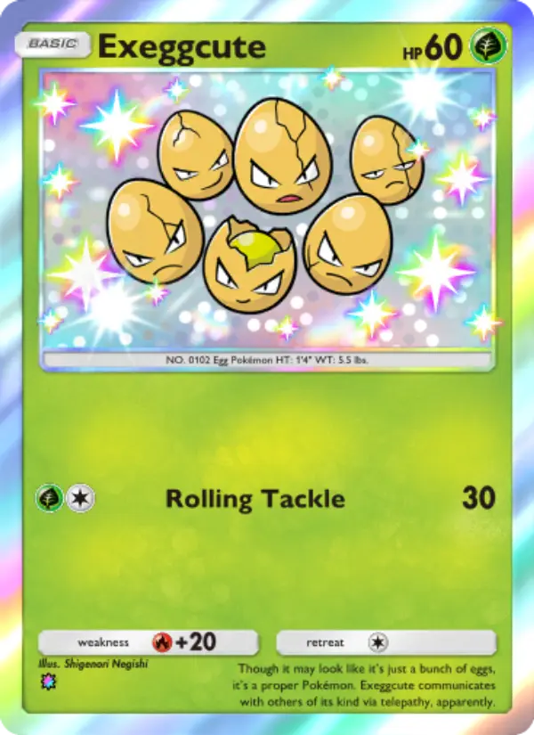 Exeggcute from A3