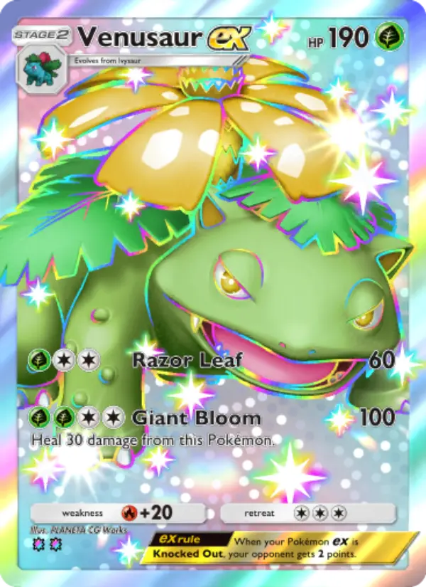 Venusaur ex from A3