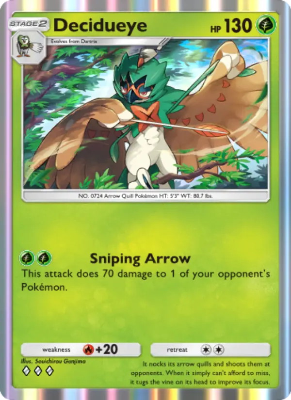 Decidueye from A3a