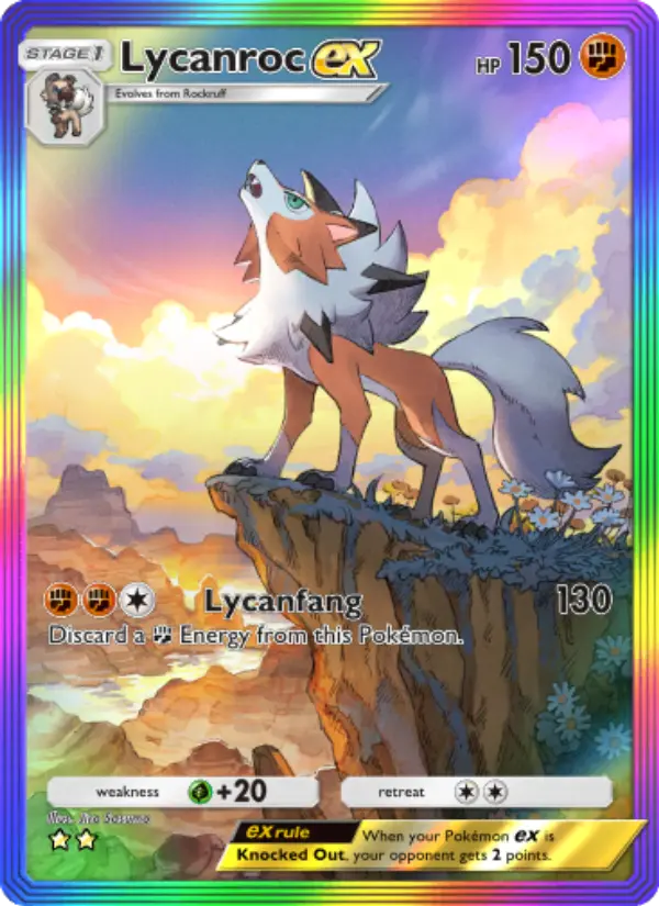Lycanroc ex from A3a