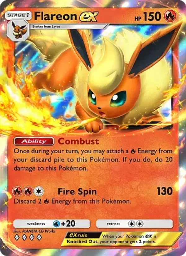 Flareon ex from A3b