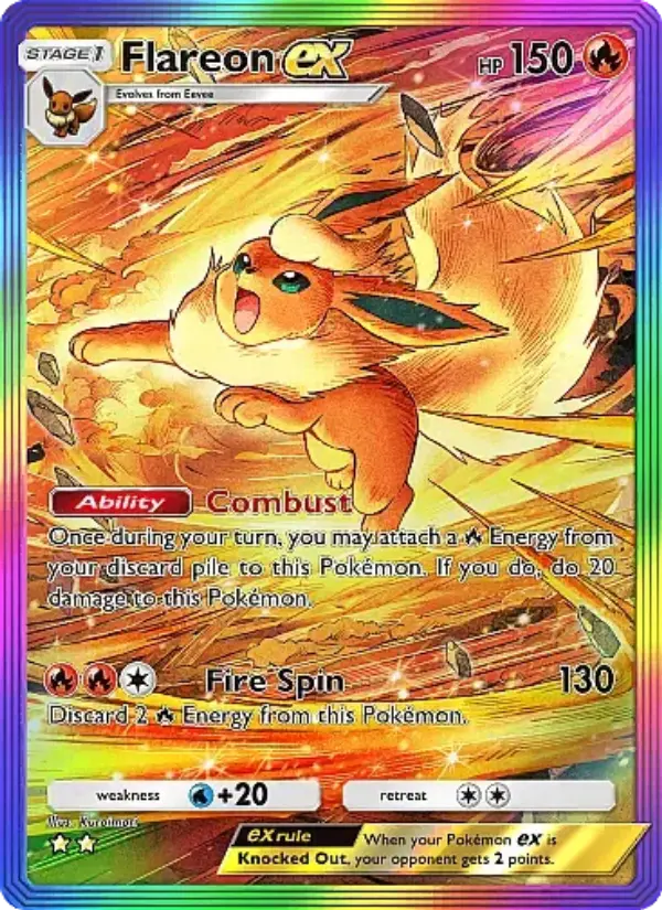 Flareon ex from A3b