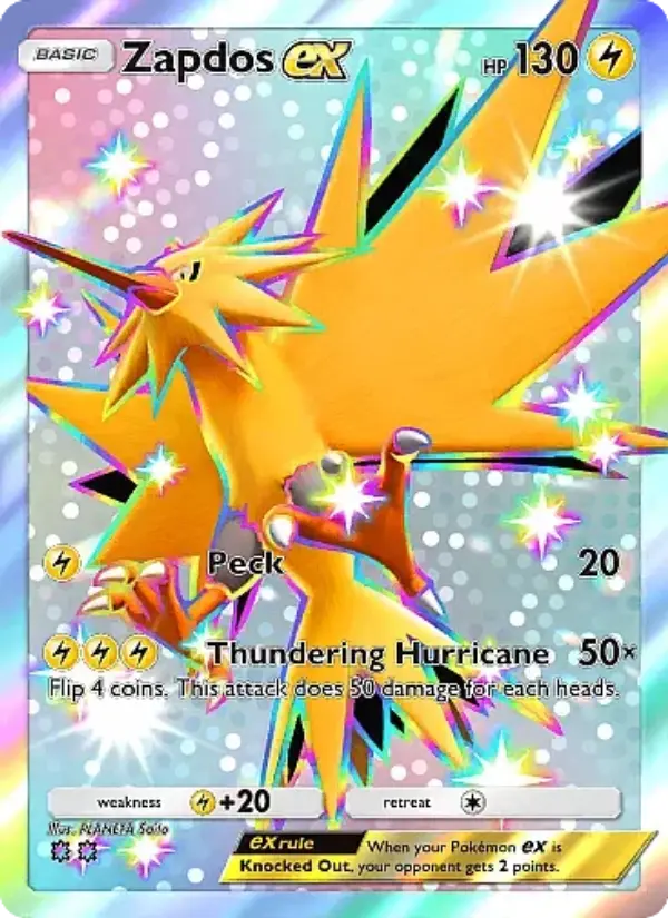Zapdos ex from A3b