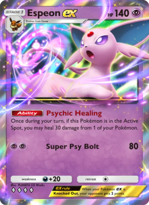 Espeon ex from A4