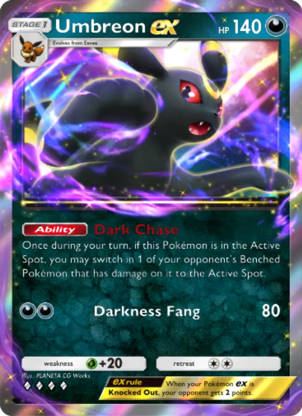 Umbreon ex from A4