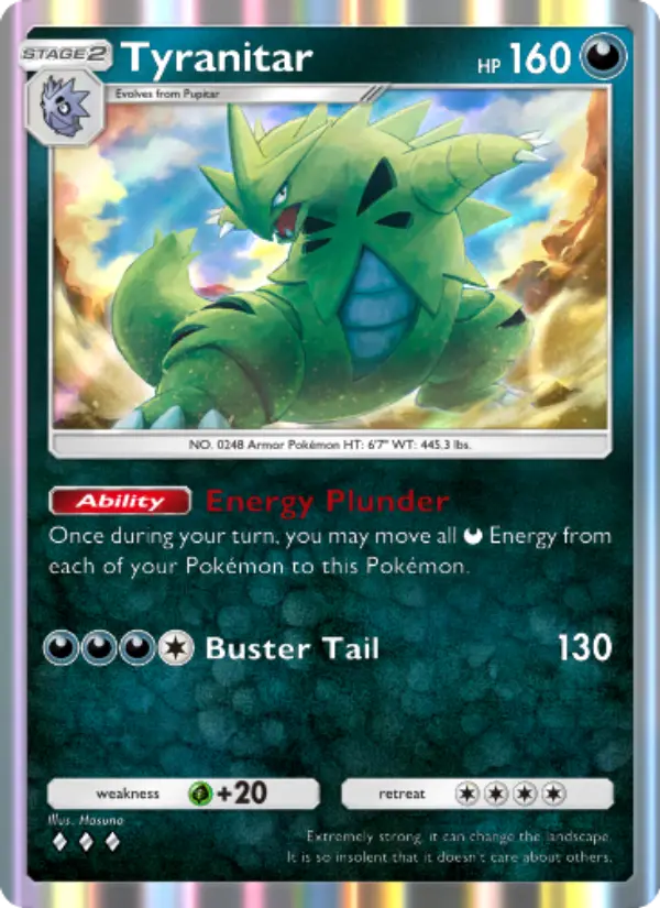 Tyranitar from A4