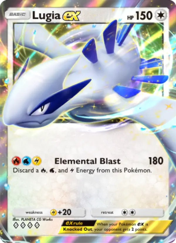 Lugia ex from A4