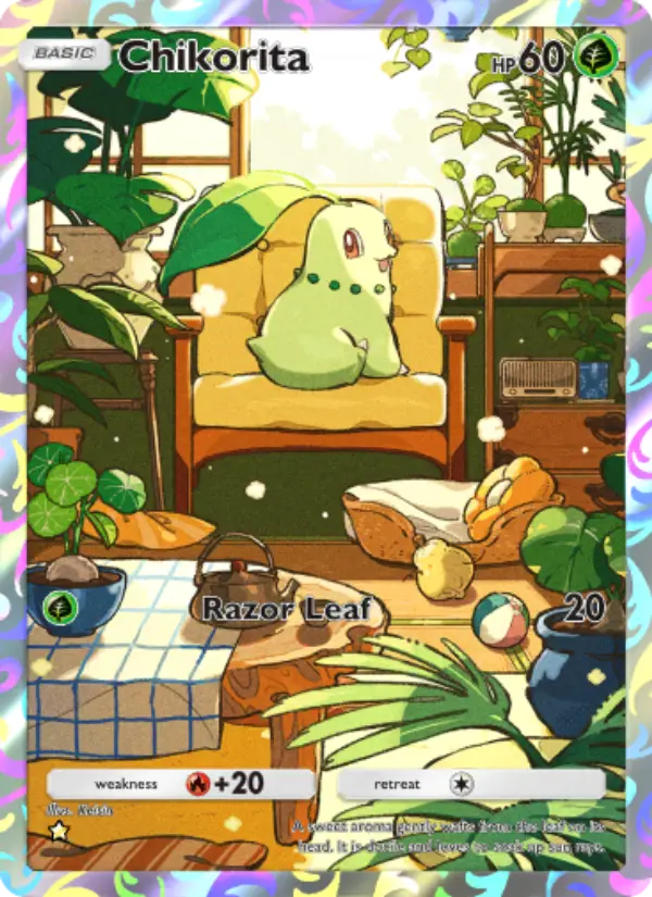 Chikorita from A4
