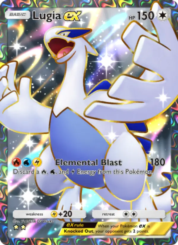 Lugia ex from A4