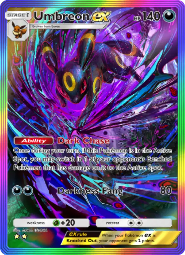 Umbreon ex from A4