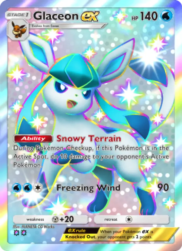 Glaceon ex from A4