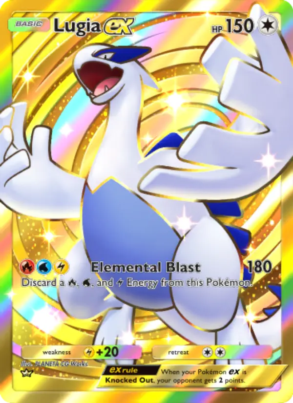 Lugia ex from A4