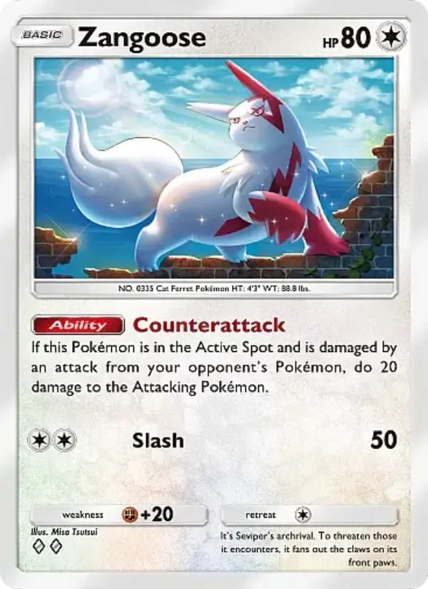 Zangoose from A4a