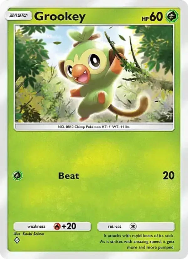 Grookey from B1