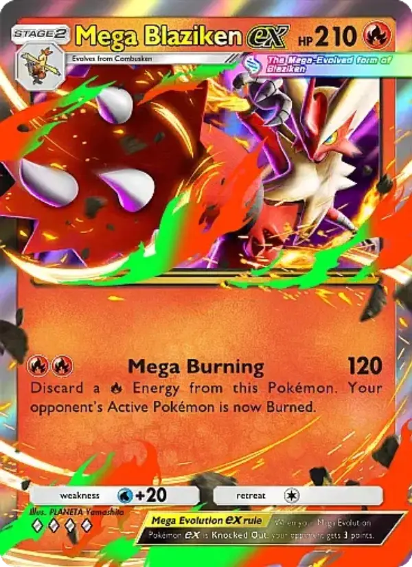 Mega Blaziken ex from B1