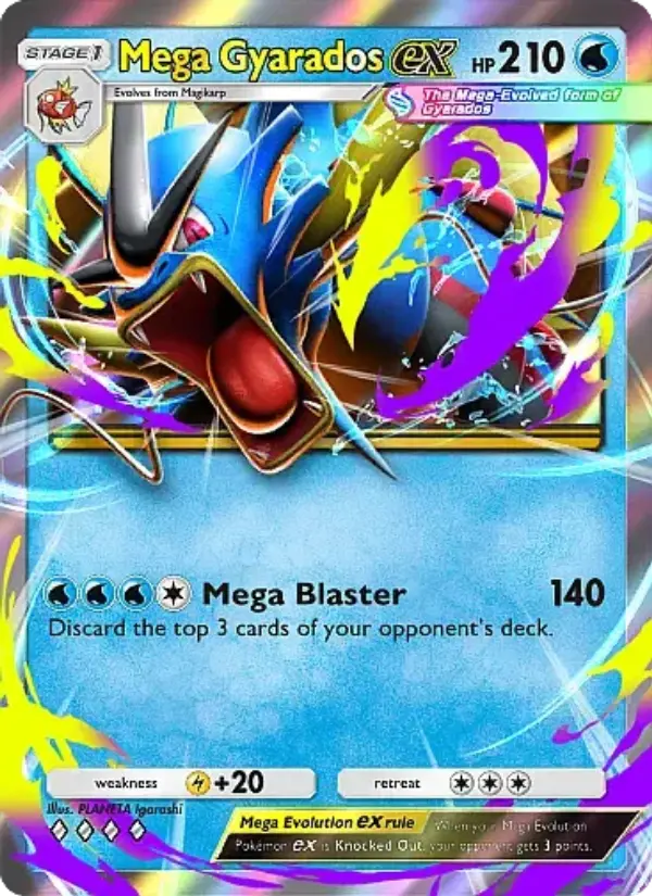 Mega Gyarados ex from B1