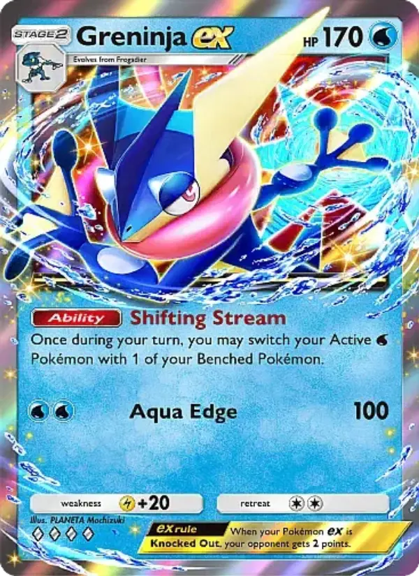 Greninja ex from B1
