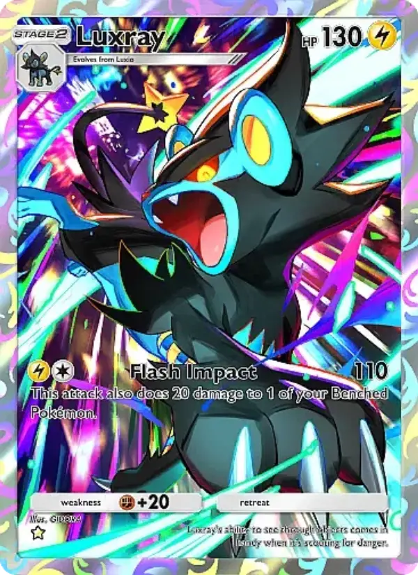Luxray from B1