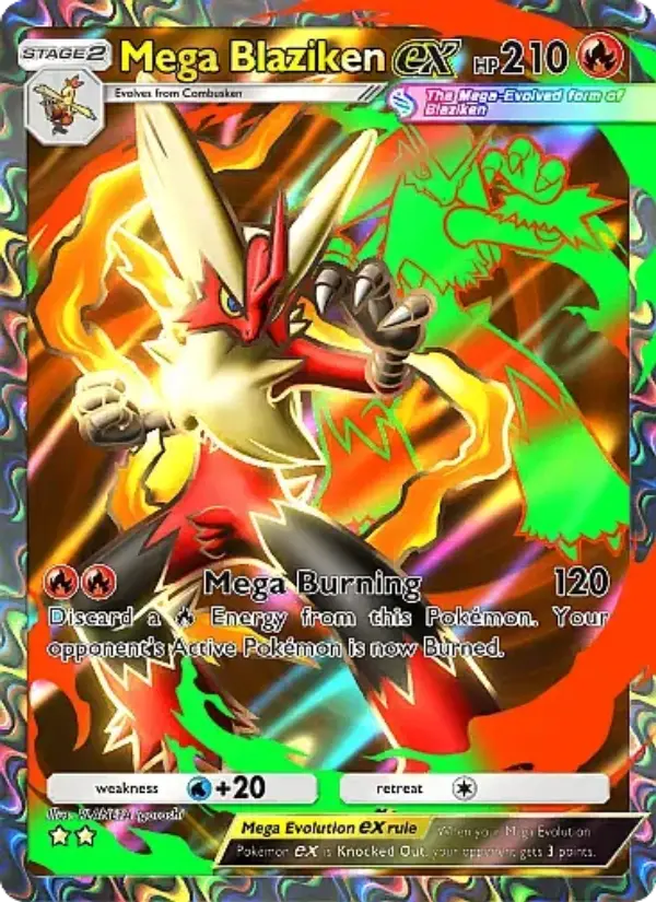 Mega Blaziken ex from B1
