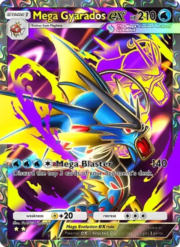 Mega Gyarados ex from B1