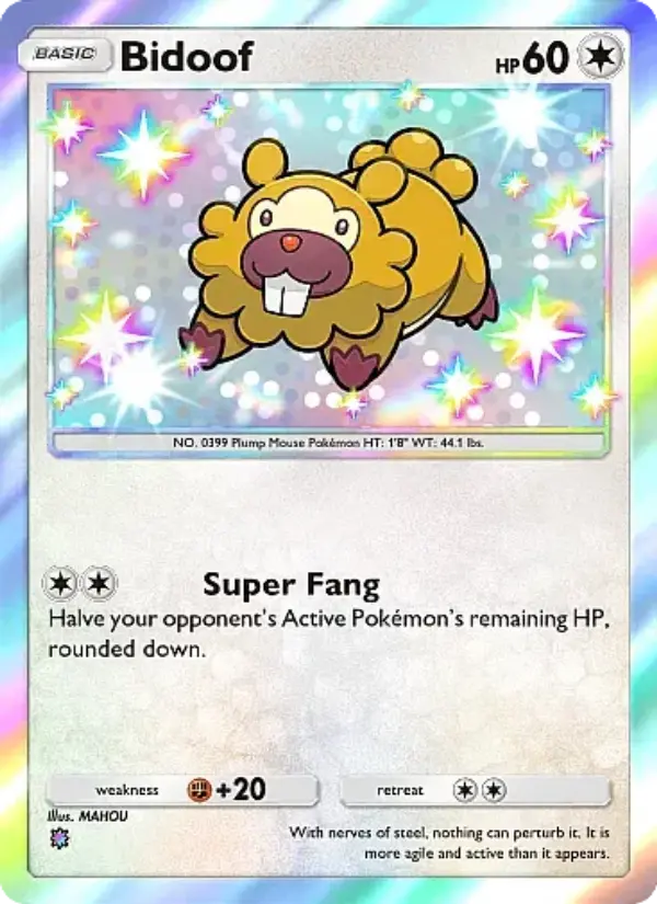 Bidoof from B1