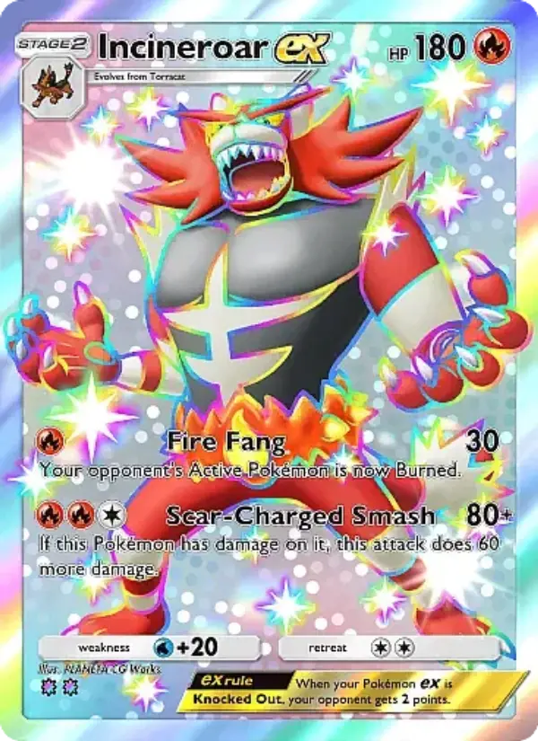 Incineroar ex from B1