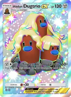 Alolan Dugtrio ex #325