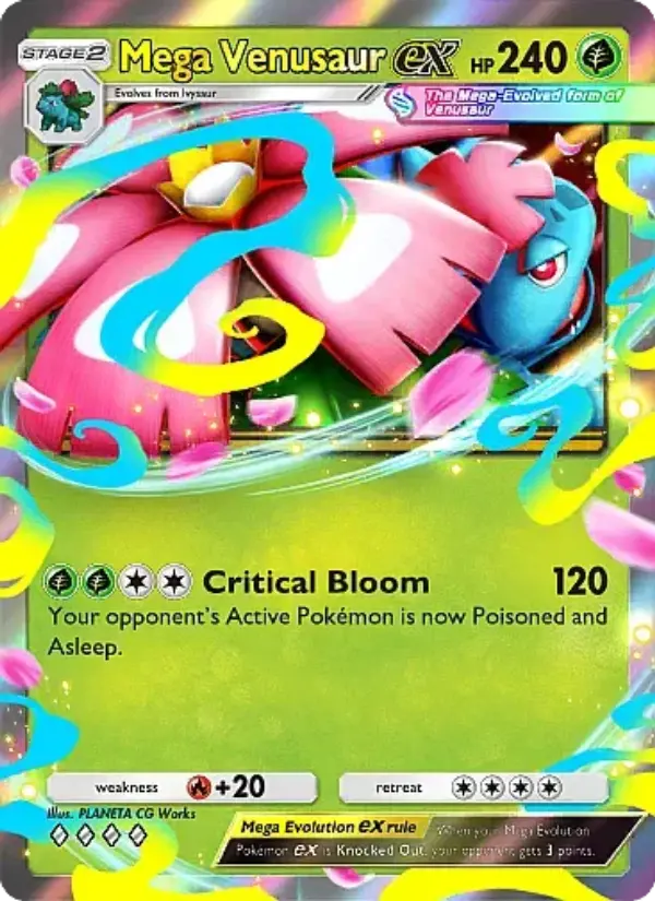 Mega Venusaur ex from B1a