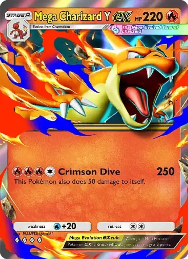 Mega Charizard Y ex from B1a