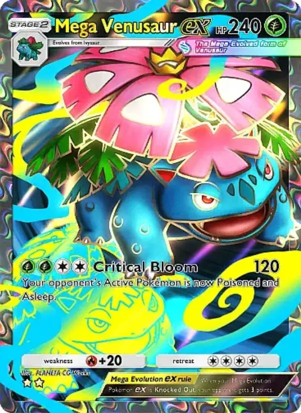 Mega Venusaur ex from B1a